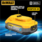 แบตเตอรี่ POWERPACK DCBP520-B1 20V 5.0Ah DEWALT - Image 4