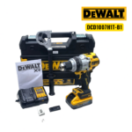 สว่านกระแทกไร้สาย DCD1007H1T-B1 20V MAX(แบต+แท่นชาร์จ)DEWALT - Image 5