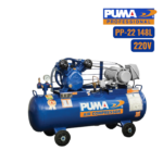 ปั๊มลม PP-22 2HP2สูบ(148L)+มอเตอร์ 2HP4P220V PUMA - Image 3