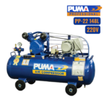 ปั๊มลม PP-22 2HP2สูบ(148L)+มอเตอร์ 2HP4P220V PUMA - Image 4
