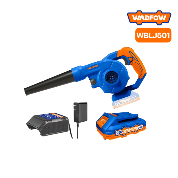 เครื่องเป่าลมไร้สาย WBLJ501 20V WADFOW (พร้อมแบต+แท่นชาร์จ)
