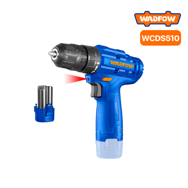 สว่านไร้สาย WCDS510 12V WADFOW (พร้อมแบต)
