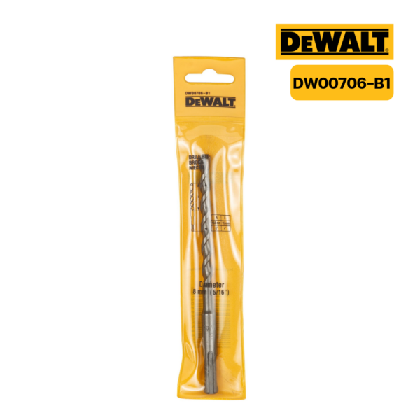 ดอกสว่าน SDS PLUS DW00706-B1 8x160MM DEWALT