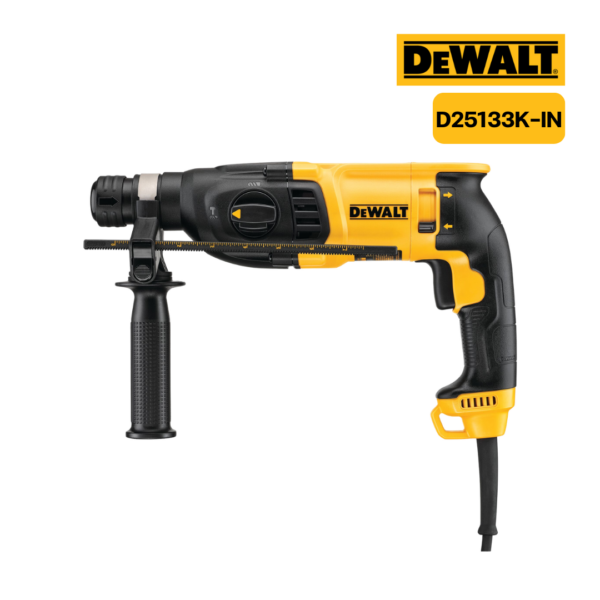 สว่านโรตารี่ไฟฟ้า 3 ระบบ D25133K-IN 26MM 800W DEWALT