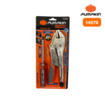 คีมล็อคปากตรง (14878) QUICK RELEASE PRO-10RQ+F 10INC PUMPKIN