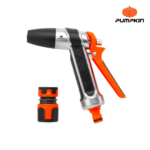 ปืนฉีดน้ำ 2ฟังก์ชั่น PTT-2AWPC1258 พร้อมข้อต่อสายยาง PUMPKIN - Image 2
