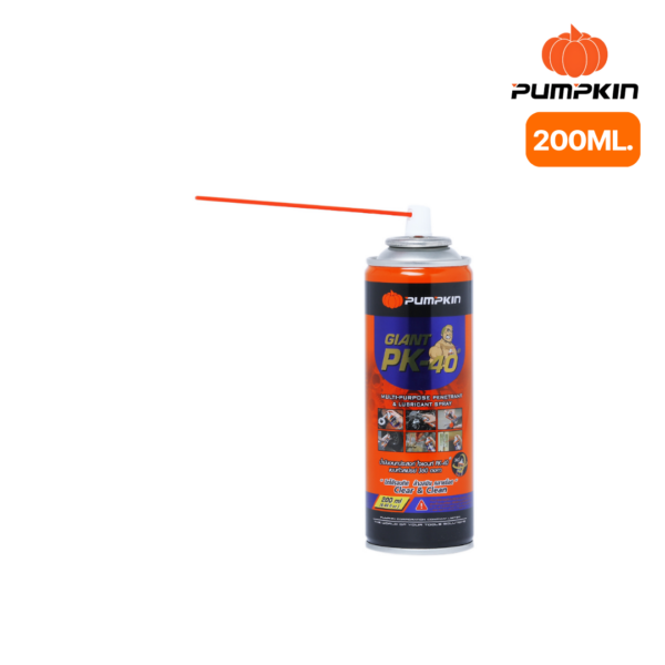 น้ำมันอเนกประสงค์ PK-40 200ML.(แบบหัวสเปรย์360องศา) PUMPKIN
