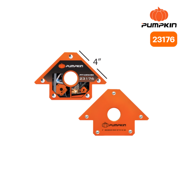 แม่เหล็กจับฉากงานเชื่อม (23176) PTT-AWM450 4INC PUMPKIN