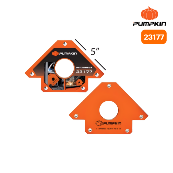 แม่เหล็กจับฉากลงานเชื่อม (23177) PTT-AWM575 5INC PUMPKIN