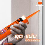กาวซิลิโคนยาแนว (20023) PTT-ASS200C 280g. สีใส PUMPKIN - Image 3
