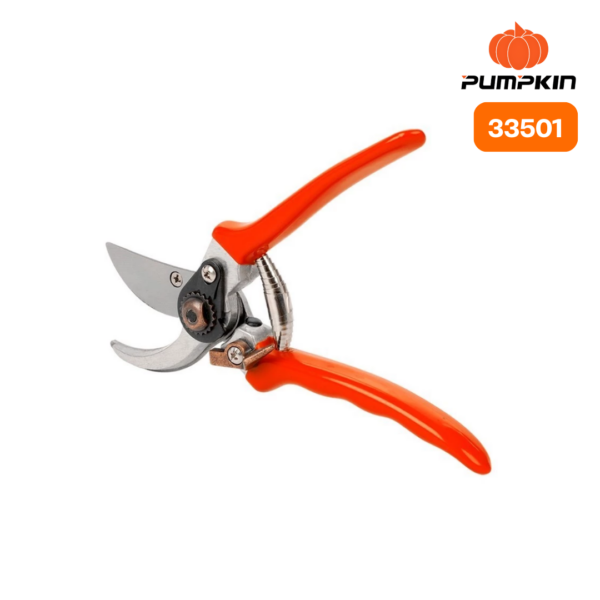 กรรไกรตัดกิ่งไม้ด้ามอลูมิเนียม(33501) PTT-008 8.5INC PUMPKIN