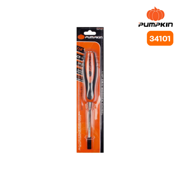 สิ่วด้ามตอก (34101) 1/4INC PUMPKIN