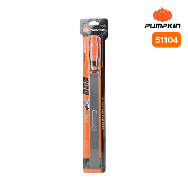 ตะไบแบนแบบหยาบด้ามไฟเบอร์ (51104) 12INC PUMPKIN