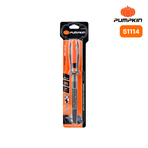 ตะไบท้องปลิงแบบละเอียดด้ามไฟเบอร์ (51114) 8INC PUMPKIN