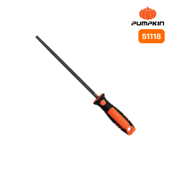 ตะไบกลมแบบหยาบด้ามไฟเบอร์ (51118) 8INC PUMPKIN