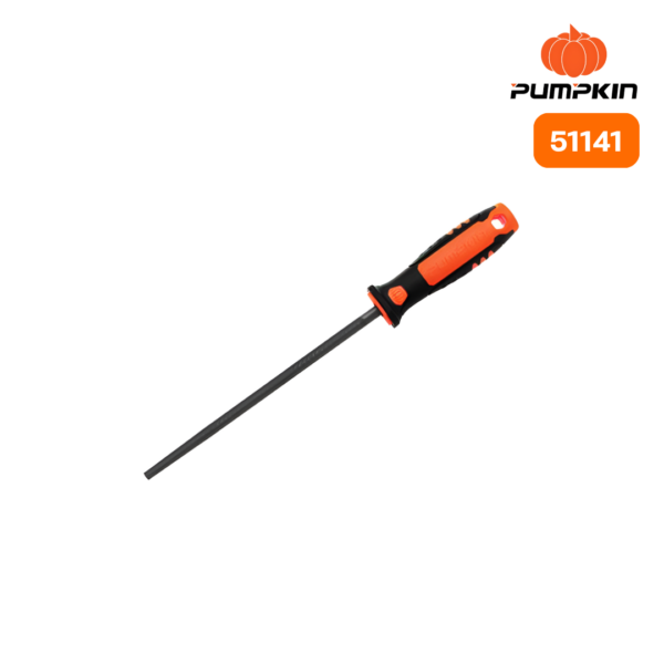 ตะไบแทงเลื่อยโซ่พร้อมด้าม 8INCx5.5MM.(7/32INC) PUMPKIN