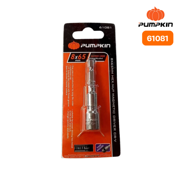 ดอกบ็อกซ์ลมแม่เหล็ก (61081) CR-V 8x65MM. PUMPKIN