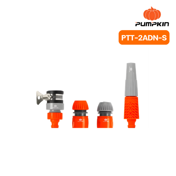 ชุดหัวฉีดน้ำพร้อมข้อต่อ PTT-2ADN-S 1/2-5/8INC PUMPKIN