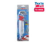 ประแจแอลหกเหลี่ยม TX-HK9L ยาวพิเศษ (9PCS/SET) TEXAS BULL
