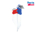 ประแจแอลหกเหลี่ยม TX-HK9L ยาวพิเศษ (9PCS/SET) TEXAS BULL - Image 3