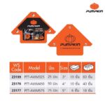 แม่เหล็กจับฉากงานเชื่อม (23199) PTT-AWM325 3INC PUMPKIN - Image 2
