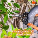 กรรไกรแต่ง-เล็มกิ่งปากงอ (33511) PTT-238 7.5INC PUMPKIN - Image 3