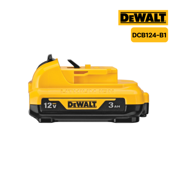 แบตเตอรี่ Lithium-ion DCB124-B1 3.0AH 12V MAX DEWALT