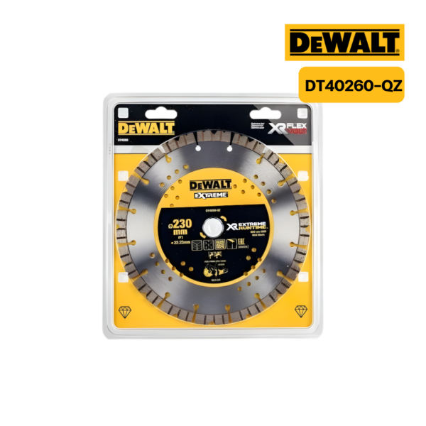 ใบตัดคอนกรีต DT40260-QZ 230MM (9INC) FOR DCS690/DCS691 DEWALT