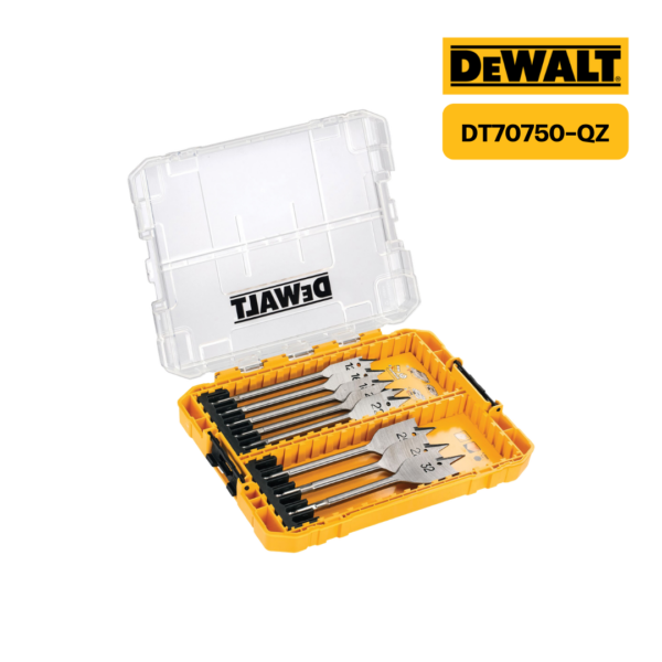ชุดดอกสว่านเจาะไม้ DT70750-QZ 8ชิ้น DEWALT