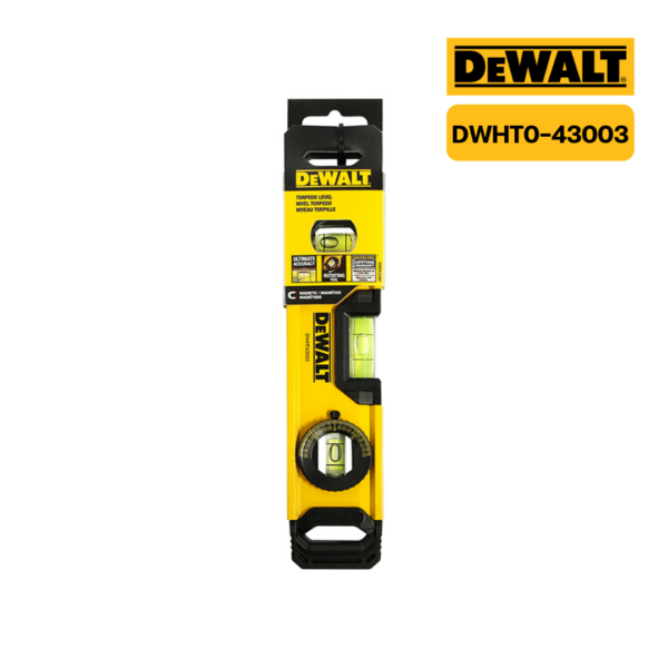 ระดับน้ำ TORPEDO LEVEL DWHT0-43003 9INC DEWALT