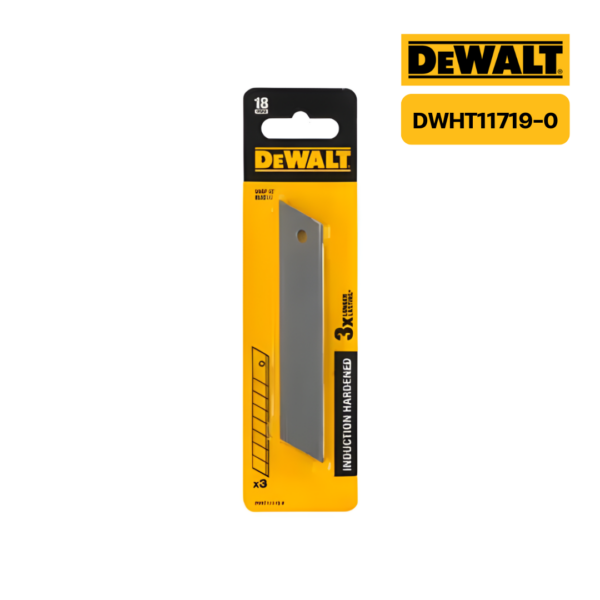 ใบมีดคัตเตอร์ Hardened DWHT11719-0 18MM DEWALT