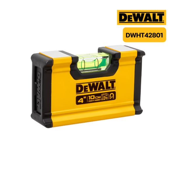 ระดับน้ำ Box Beam DWHT42801 4INC มีแถบแม่เหล็ก DEWALT
