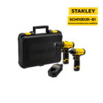 สว่านกระแทก+ไขควงกระแทกไร้สาย SCHI10D2K-B1 12V Max+แบต2.0AHx2 STANLEY