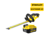 เลื่อยตัดแต่งพุ่มไร้สาย SCHT855M1-B1 V20+แบต4.0AH+แท่นชาร์จ STANLEY