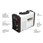 ตู้เชื่อม INVERTER MMA140D 220V WEL-D - Image 2