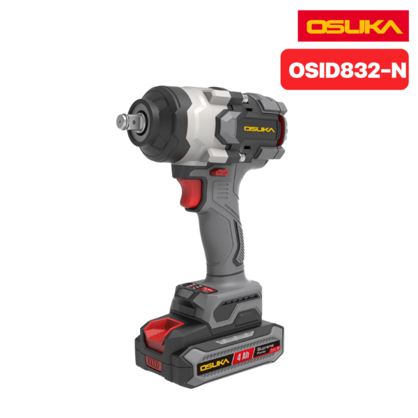 OSUKA บล็อกไฟฟ้าไร้สาย ไร้แปรงถ่าน OSID832-N