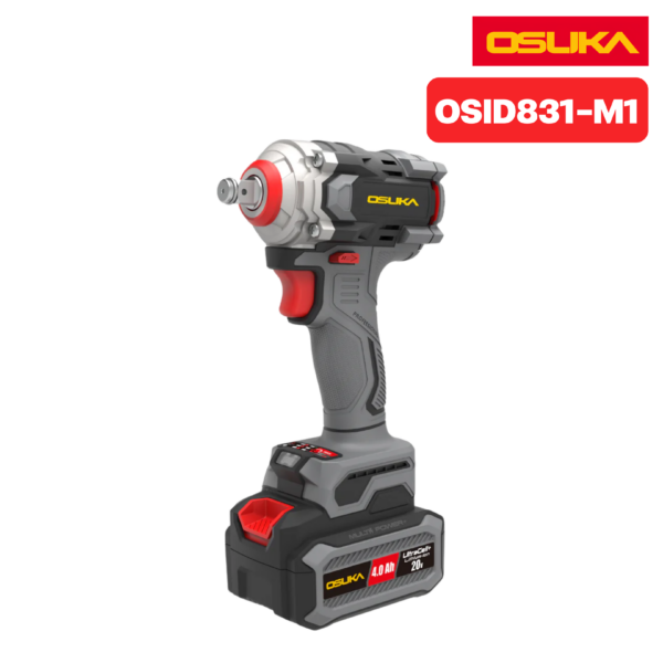 OSUKA บล็อกไฟฟ้าไร้สายไร้แปรงถ่าน OSID831-M1