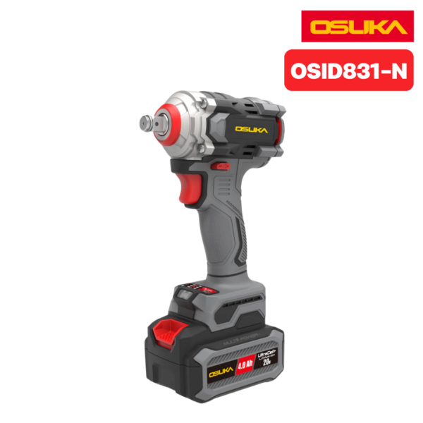 OSUKA บล็อกไฟฟ้าไร้สายไร้แปรงถ่าน OSID831-N