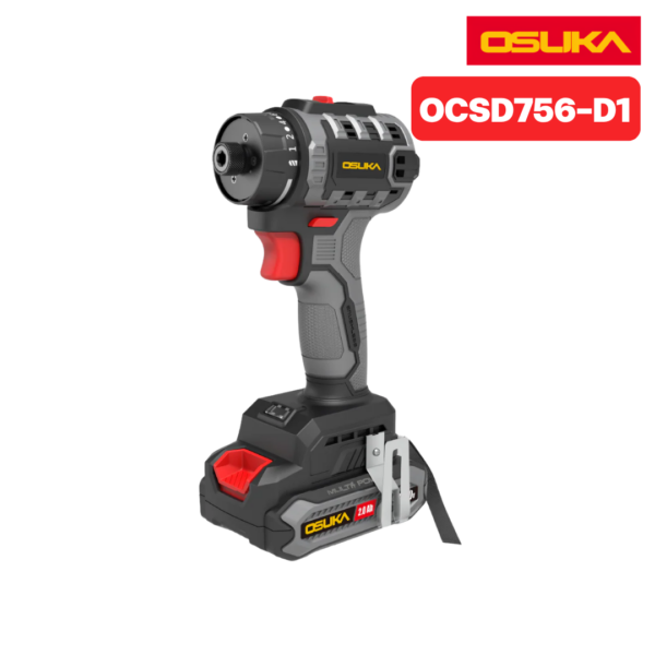 OSUKA ไขควงคลัชไร้สาย ไร้แปรงถ่าน OCSD756-D1