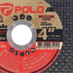 แผ่นตัดเหล็กสีดำ QUICK CUT (P521-0010) 4INCX1MMX16MM. POLO - Image 4